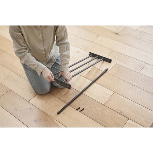 棚 伸縮ラック 50cm ラブリコ ブラック