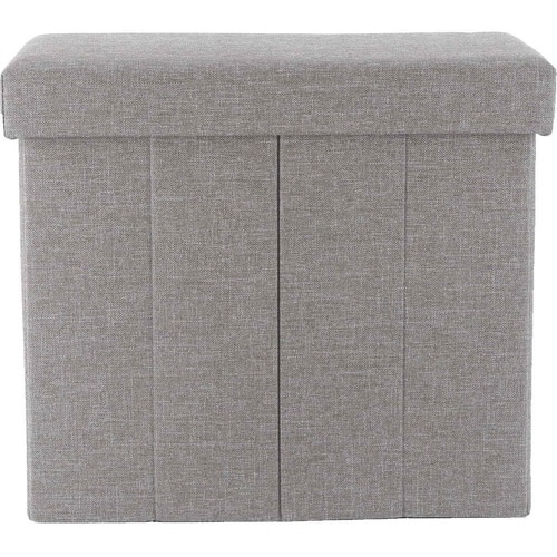 収納スツール スリムタイプ グレー