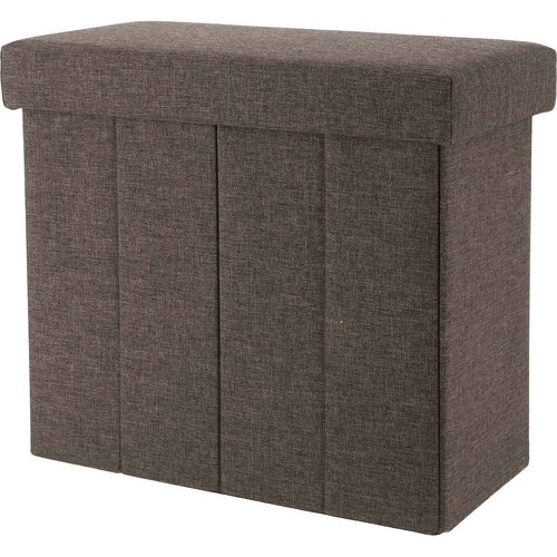 収納スツール スリムタイプ チャコール