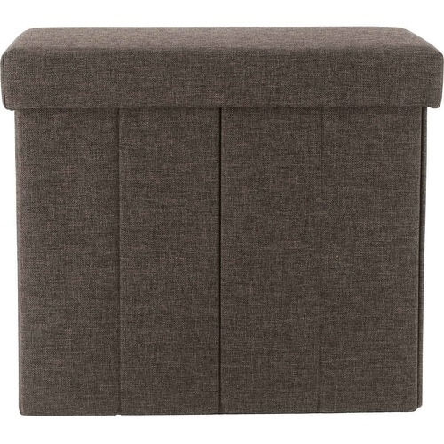 収納スツール スリムタイプ チャコール