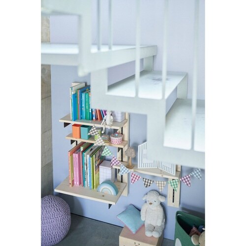 棚受 10cm ラブリコ アイアン ブラック