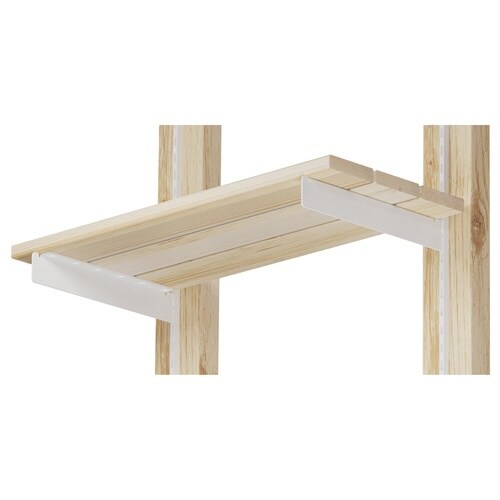 棚受 28cm ラブリコ アイアン ホワイト