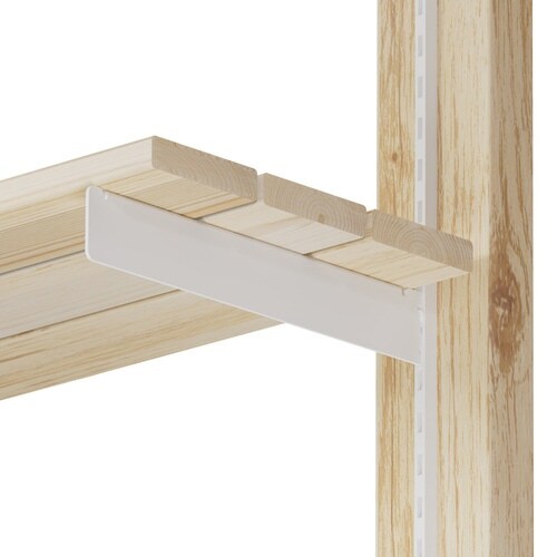 棚受 28cm ラブリコ アイアン ホワイト