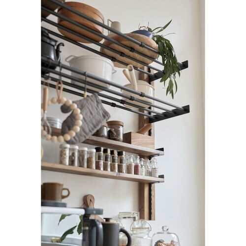 棚受 10cm ラブリコ トレイ型 ブラック