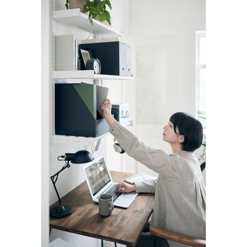 棚受 19cm ラブリコ トレイ型 ホワイト