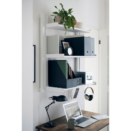 棚受 19cm ラブリコ トレイ型 ホワイト