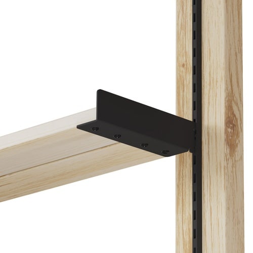 棚受 19cm ラブリコ トレイ型 ブラック