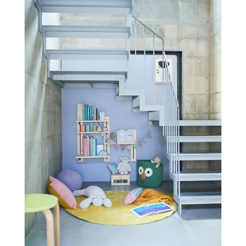 レール 30cm ラブリコ 棚 壁面収納 ブラック