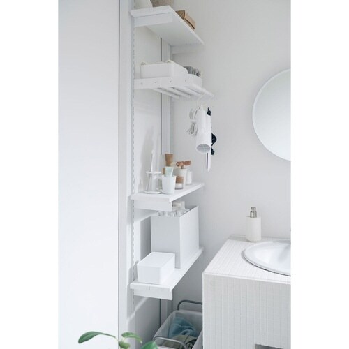 レール 120cm ラブリコ 棚 ホワイト