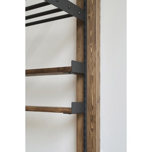 レール 120cm ラブリコ 棚 ブラック