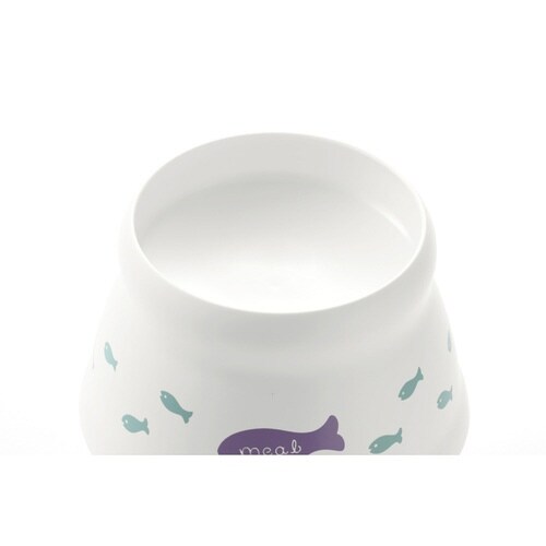 フードボウル こぼれにくい 脚付キャットディッシュ