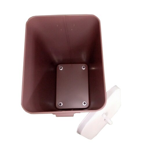 収納ボックス バルトゥ コンテナカート ブラウン