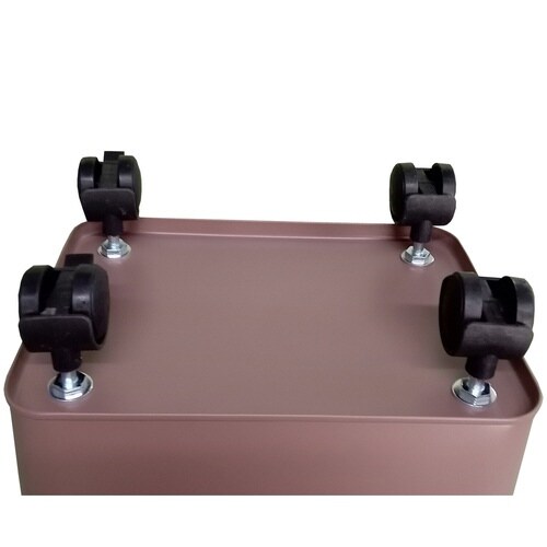 収納ボックス バルトゥ コンテナカート ブラウン