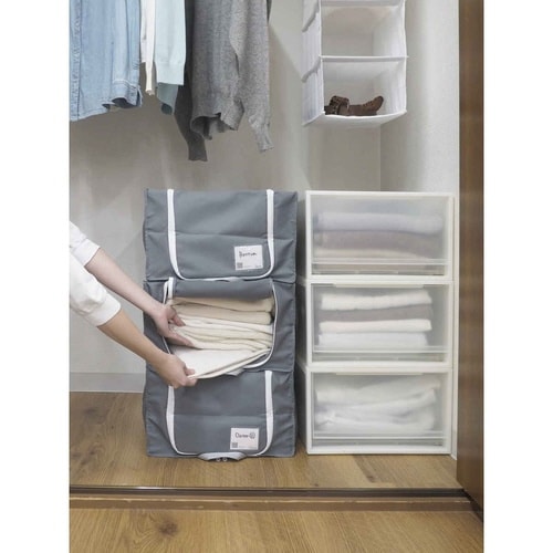 収納ボックス 布 衣類収納 フレーム付き ワクパ