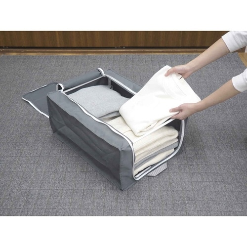 収納ボックス 布 衣類収納 フレーム付き ワクパ