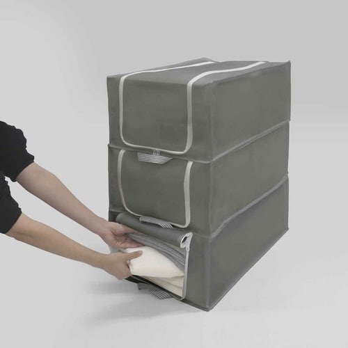 収納ボックス 布 衣類収納 フレーム付き ワクパ