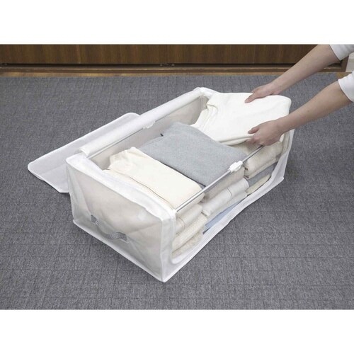 収納ボックス 布 衣類収納 フレーム付き ワクパ