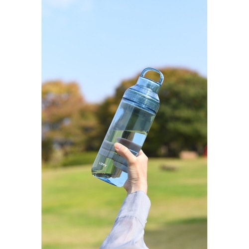 LIPPY ウォーターボトル 1L 水筒 ブルー