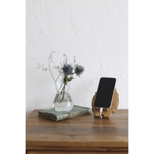 ナインマーケ パイン スマホスタンド 天然木