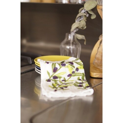 ふきん ハッピーモチーフ オリーブ