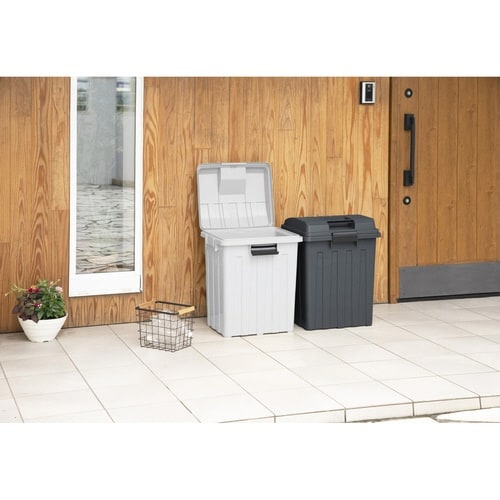 ゴミ箱 70L 屋外兼用 ホワイトグレー