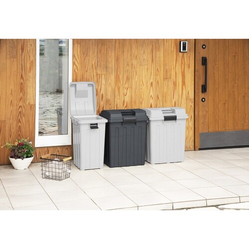 ゴミ箱 70L 屋外兼用 チャコールブラック