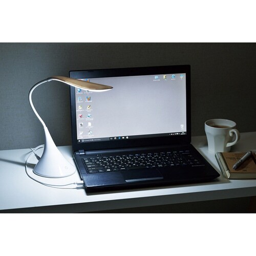 テーブルライト LED 無段階調光 USB対応