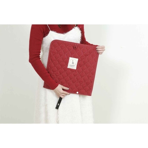 うちわ 収納 推し活 うちわケース 1枚用 レッド