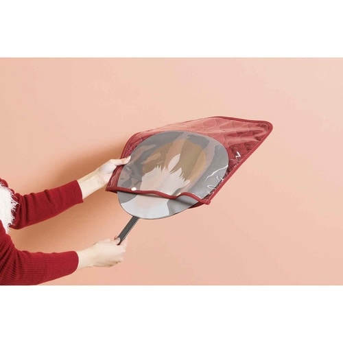 うちわ 収納 推し活 うちわケース 1枚用 レッド