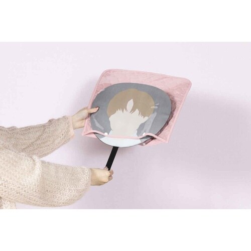 うちわ 収納 推し活 うちわケース 1枚用 ピンク