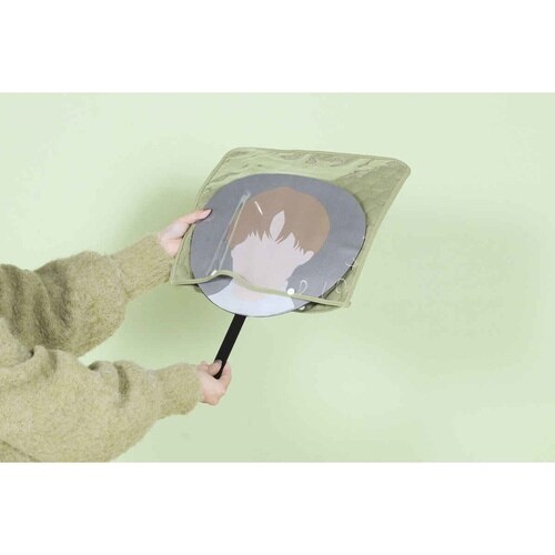 うちわ 収納 推し活 うちわケース グリーン