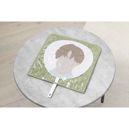 うちわ 収納 推し活 うちわケース グリーン