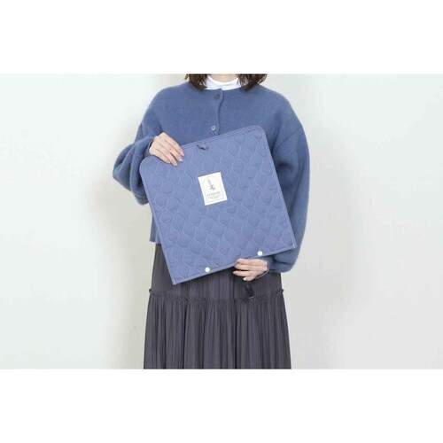 うちわ 収納 推し活 うちわケース 1枚用 ブルー