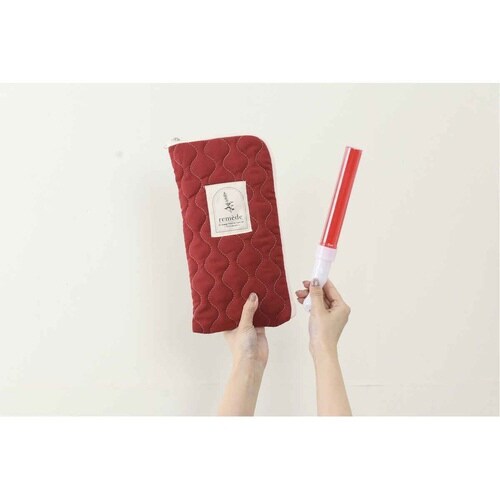 ペンライトケース 推し活 3本用 レッド