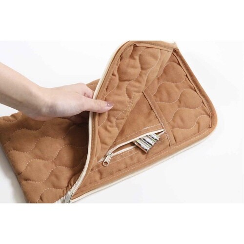 ペンライトケース 推し活 3本用 オレンジ