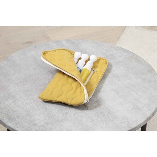 ペンライトケース 推し活 3本用 イエロー