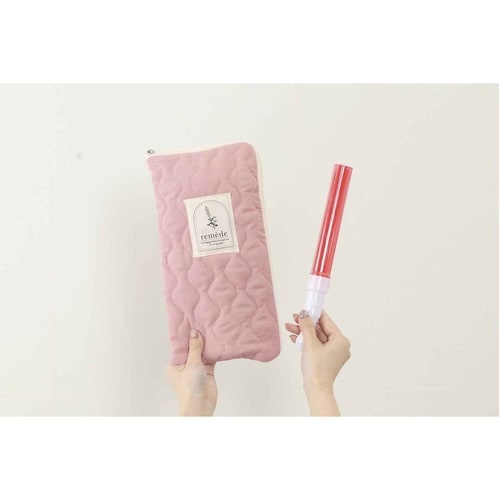 ペンライトケース 推し活 3本用 ピンク