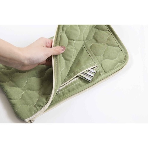 ペンライトケース 推し活 3本用 グリーン