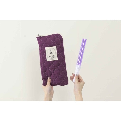 ペンライトケース 推し活 3本用 パープル