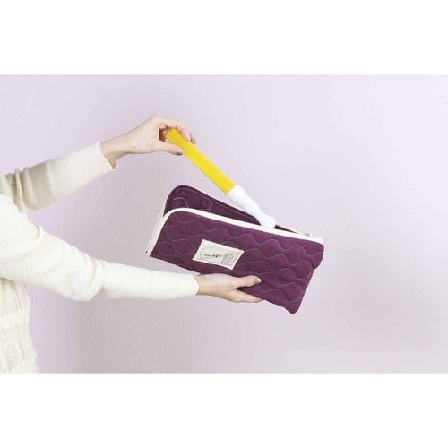 ペンライトケース 推し活 3本用 パープル