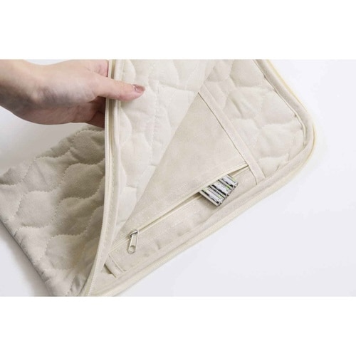 ペンライトケース 推し活 3本用 アイボリー