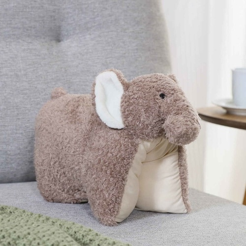 【ひるおびで紹介】ぬいぐるみ 枕 ゾウ