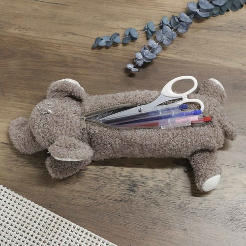 ペンケース アニマルペンケース ぬいぐるみ ゾウ