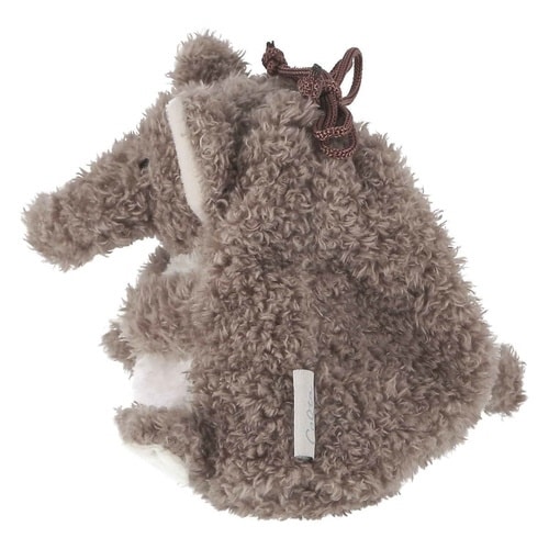 巾着ポーチ アニマルポーチ 巾着型 ゾウ