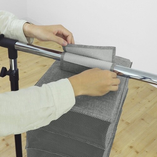 吊り下げ収納 ハンギングラック ワイド 6段