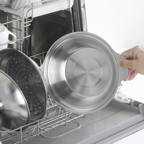 卓上鍋 18cm IH対応 蓋付き 蒸し皿付き