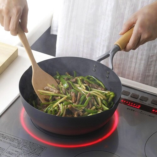 いため鍋 24cm IH対応 鉄製