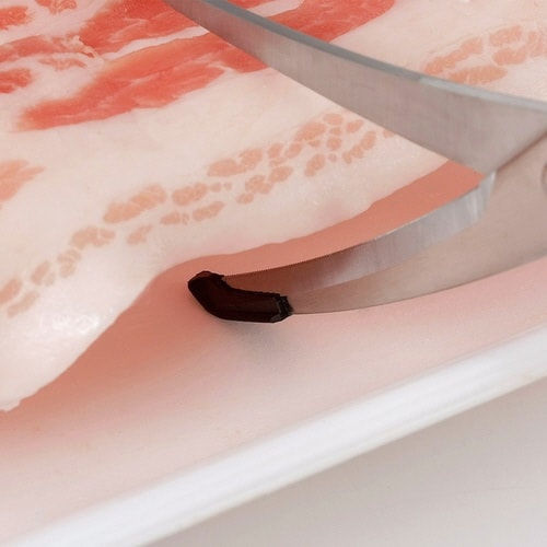 キッチンばさみ カーブ 刃先ガード付き