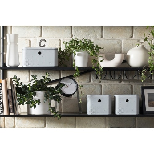 ふた 収納ボックス CURVER Beton XS