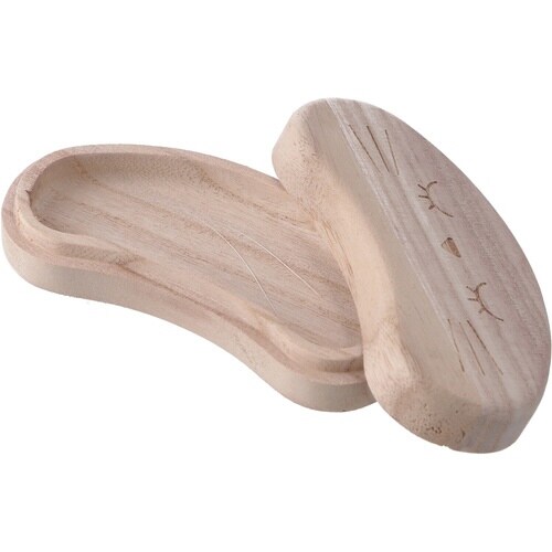 収納 ひげケース 猫のひげ 木製 ビーンズ